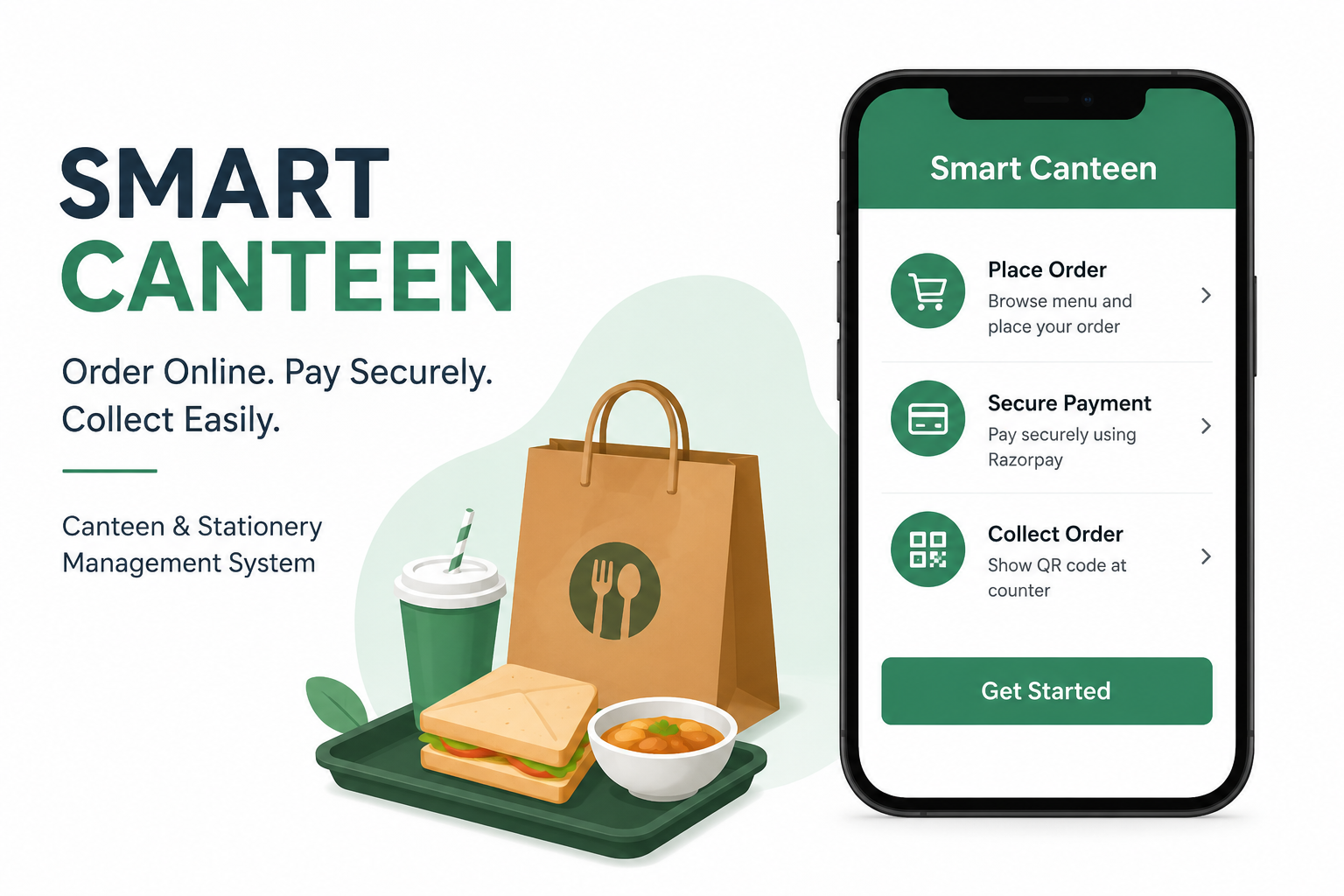 Smart Canteen & Stationery Management System